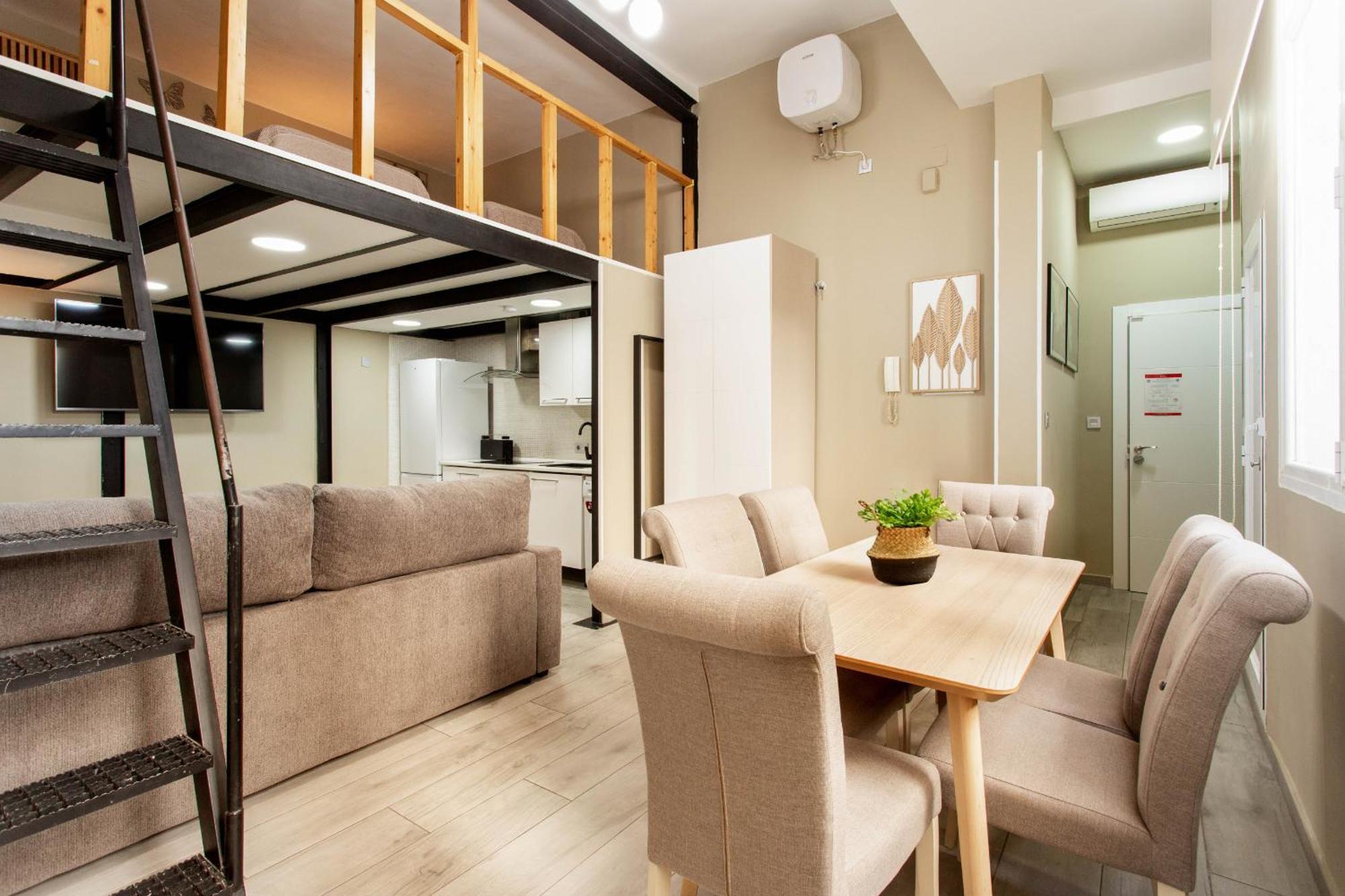 Tirso Loft En Madrid Apartamento Exterior foto